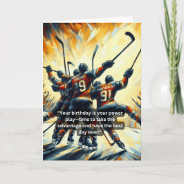 IJshockeyteam Power Play samen Kaart