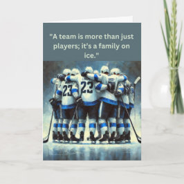 IJshockeyteam Spirit "Samen sterker" Kaart