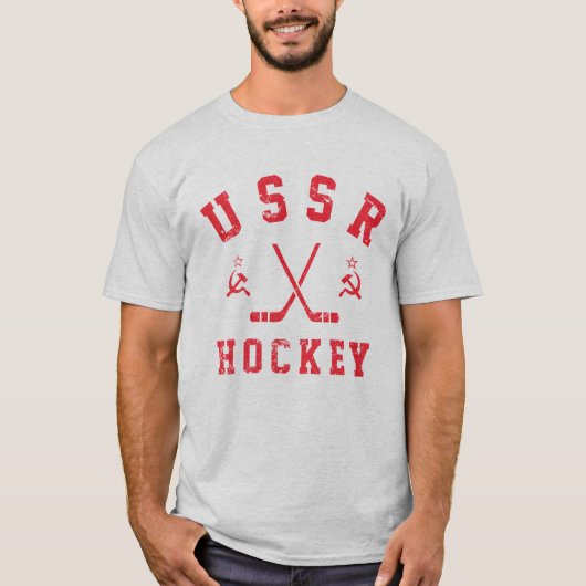 IJshockeyteam van de Sovjet-Unie T-shirt (Voorkant)