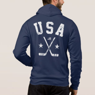 IJshockeytrui van de VS Hoodie