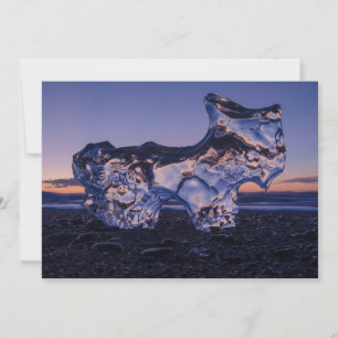 IJshond of geit Feestdagenkaart