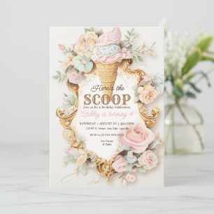 ijshoorntje, Roze ijsje Kaart