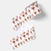 IJshoorntjes en sundae Grosgrain Lint (Achterkant)
