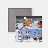 IJshuis Vijver Magneet (Voorkant / Achterkant)