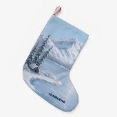 Ijsige Winter Kleine Kerstsok (Voorkant (Hangend))
