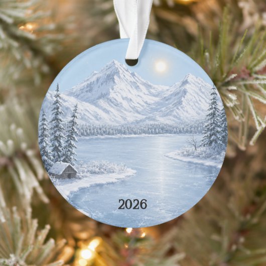 Ijsige Winter Ornament (Boom)