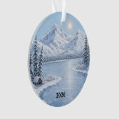 Ijsige Winter Ornament (voorkant)