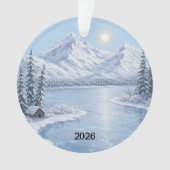 Ijsige Winter Ornament (voorkant)