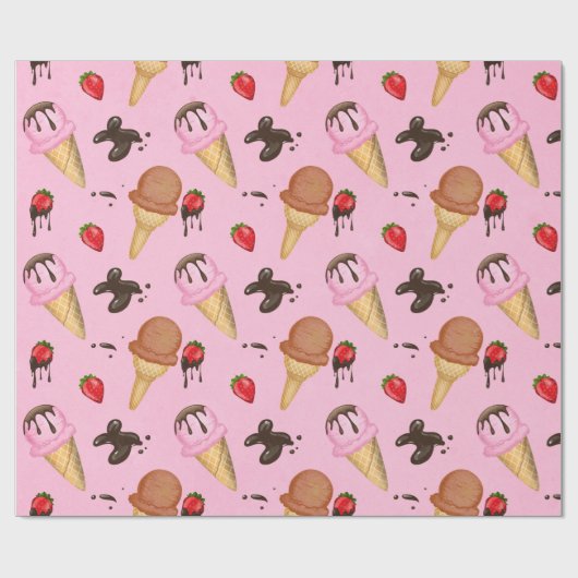 ijsijs cadeaupapier (Vlak)