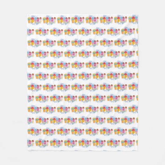 ijsijs fleece deken (Voorkant)