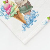 ijsijs fleece deken (Hoek)