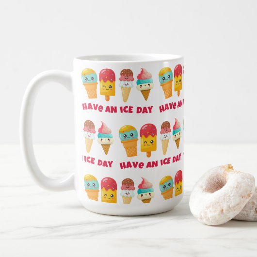 ijsijs koffiemok (Met donut)