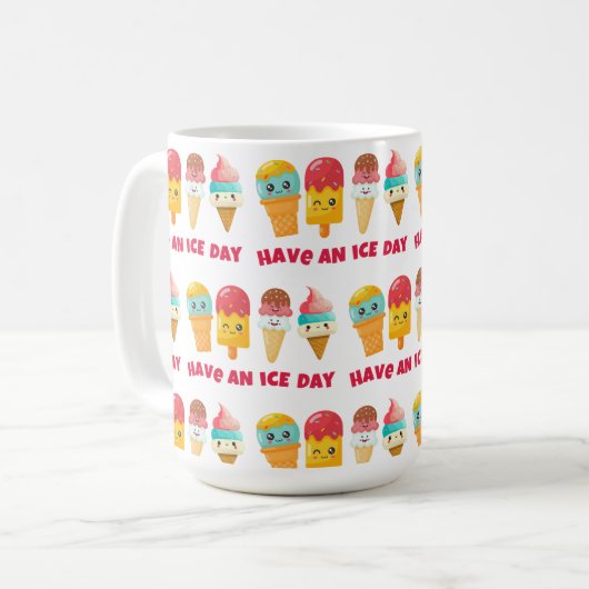 ijsijs koffiemok (Voorkant links)