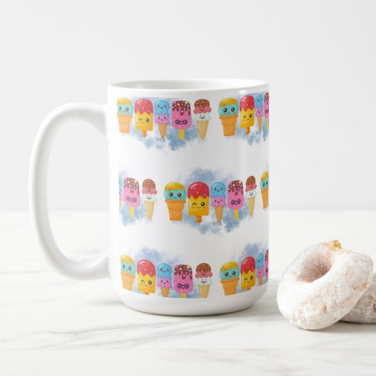 ijsijs koffiemok (Met donut)