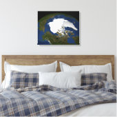 IJsijs van Arctisch zee in 2005 Canvas Afdruk (Insitu (Slaapkamer))