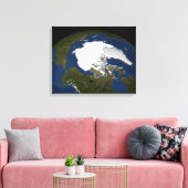 IJsijs van Arctisch zee in 2005 Canvas Afdruk (Insitu (Woonkamer))