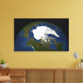 IJsijs van Arctisch zee in 2005 Canvas Afdruk (Insitu (Woonkamer))