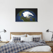 IJsijs van Arctisch zee in 2005 Canvas Afdruk (Insitu (Slaapkamer))