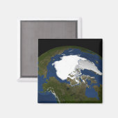 IJsijs van Arctisch zee in 2005 Magneet (Voorkant / Achterkant)