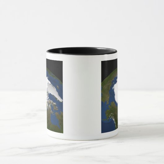 IJsijs van Arctisch zee in 2005 Mok (Midden)