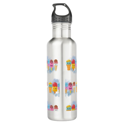 ijsijs waterfles  (Achterkant)