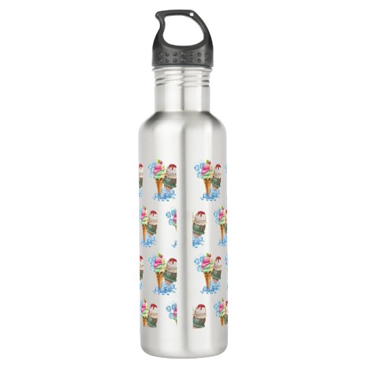 ijsijs waterfles (Achterkant)