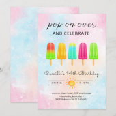 IJsijsje verjaardag Kaart (Voorkant / Achterkant)