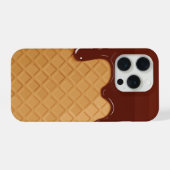 Ijsje als iPhone Hoesje 15 Pro Case (Achterkant horizontaal)