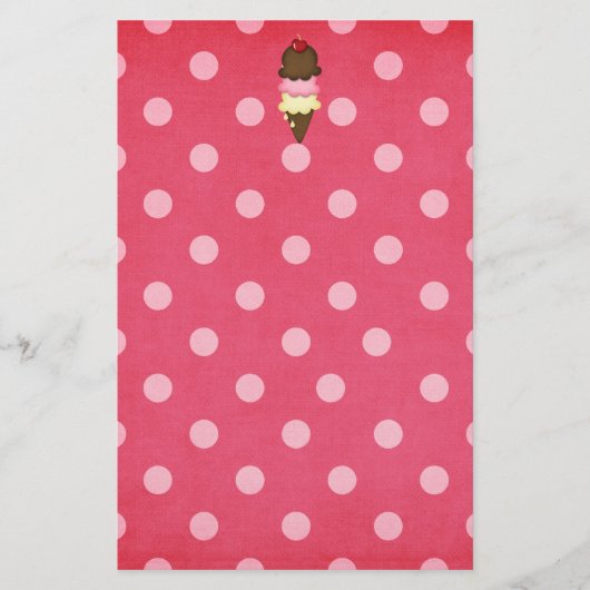 ijsje briefpapier (Voorkant)