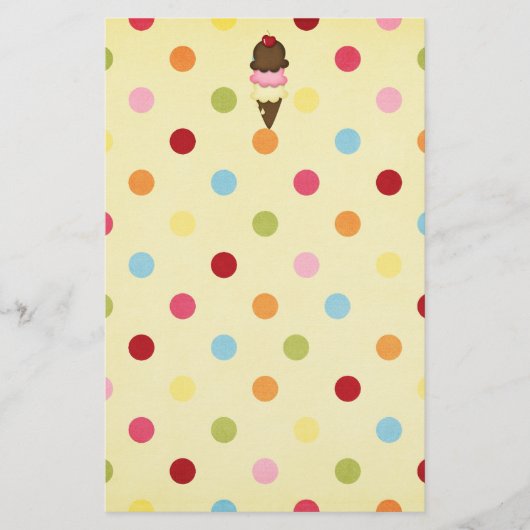 ijsje briefpapier (Voorkant)