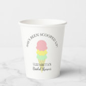 Ijsje Bruiloft Feest Papieren Bekers (Voorkant)