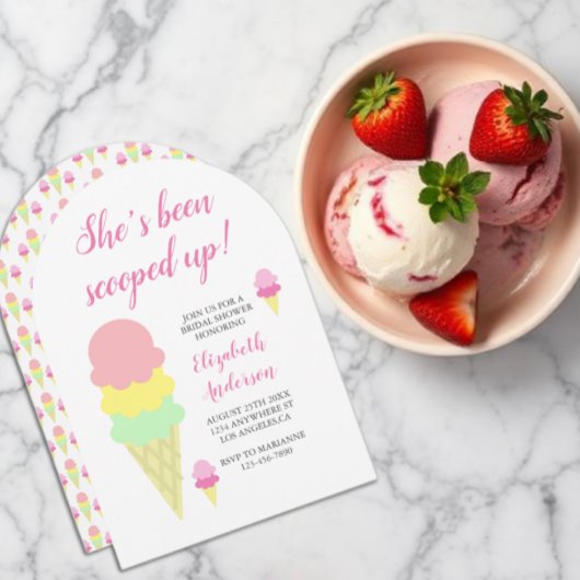 Ijsje Bruiloft Uitnodiging