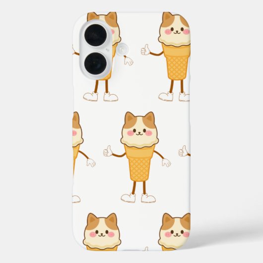 ijsje Case-Mate iPhone case (Achterkant)