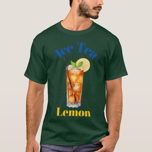 Ijsje Citroen grappig T-shirt (Voorkant)