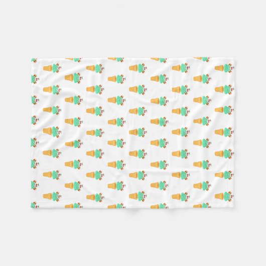 ijsje fleece deken (Voorkant (Horizontaal))