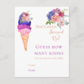 Ijsje Funny Guess Game Trouwfeest Bruidsmeisjes Bo Informatiekaartje (Voorkant)