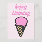 Ijsje - Gefeliciteerd Briefkaart (Voorkant)