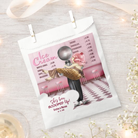 Ijsje Gescoord Bruidsmeisjesfeest Bedankzakje (Geknipt)