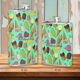 Ijsje-icoontjes Heupfles