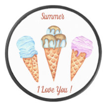 Ijsje Ik Hou Van Jou Schattige Zomer