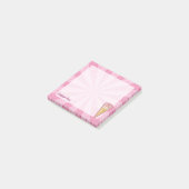 Ijsje in een hoorntje post-it® notes (Schuin)