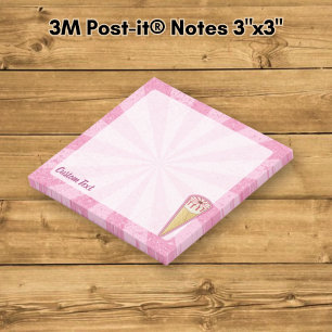 Ijsje in een hoorntje post-it® notes