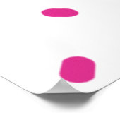 Ijsje Kegel Confetti Snoepjes Poster (Hoek)
