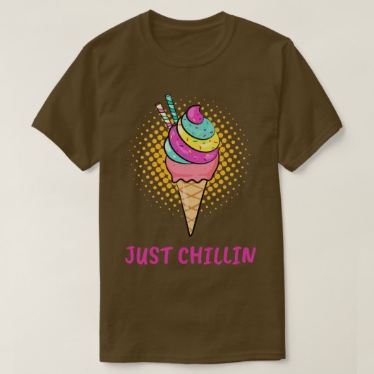 Ijsje Kegel Gewoon T-shirt (Design voorkant)