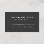 Ijsje Kegel Icoon Sherbet Visitekaartje (Achterkant)