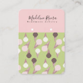 Ijsje Kegel Oorbel Display  Contactkaartje (Voorkant)