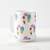 ijsje koffiemok (Voorkant links)