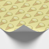 Ijsje met één bol cadeaupapier (Hoek)
