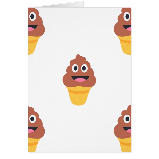ijsje - poo emoji (Voorkant)