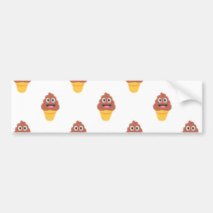 ijsje - poo emoji bumpersticker